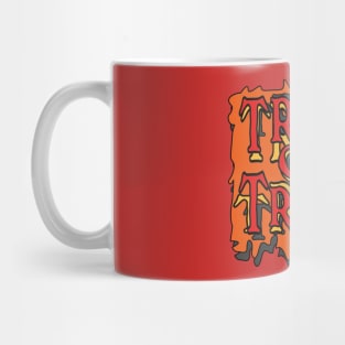 custom trick or treat halloween vintage Mug